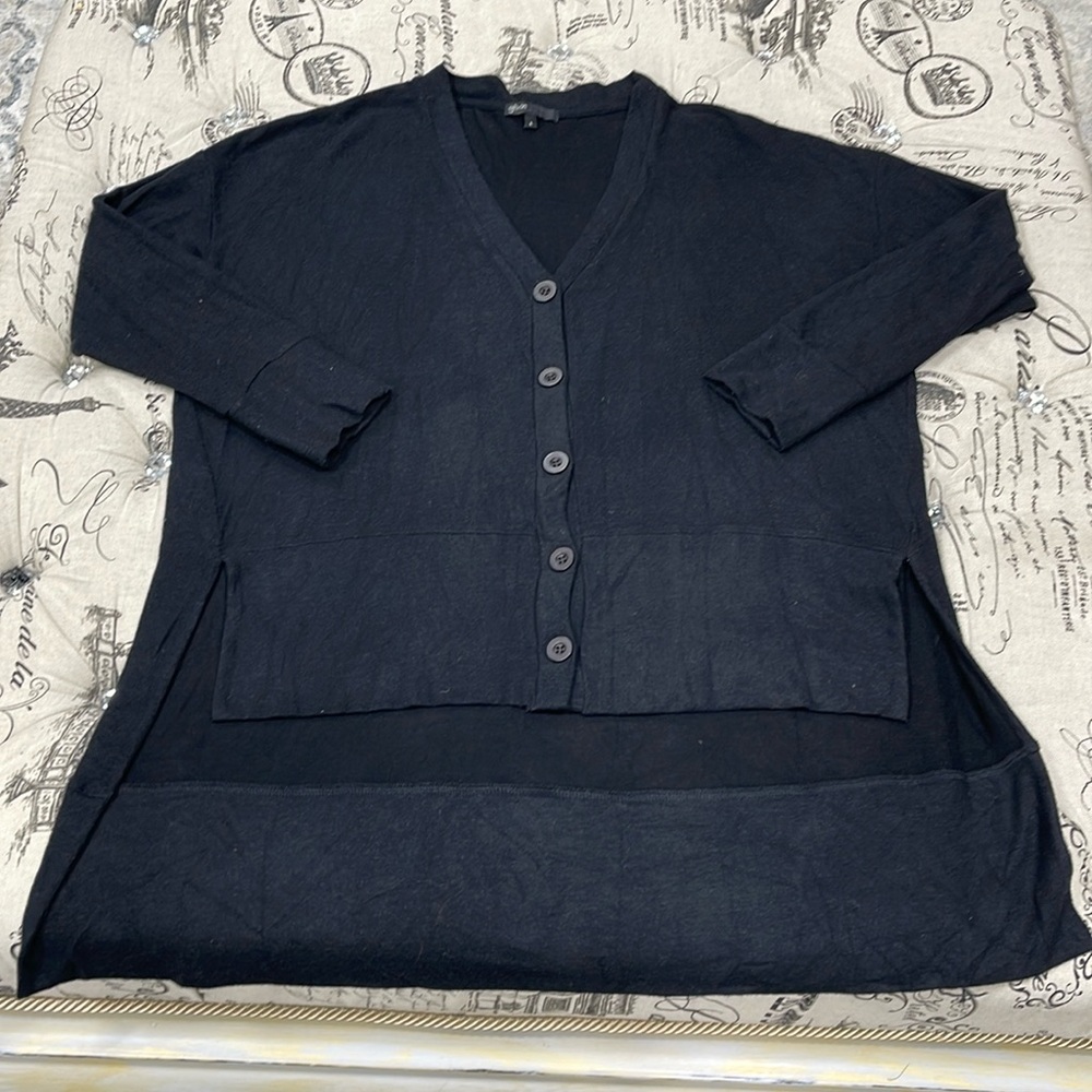 Gibson Women's High Low Cardigan